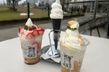 ミルクソフトクリーム(Les deux Bleue レドゥブルー)