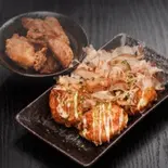ミニからセット(たこ焼き4個+から揚げ3個)（たこ焼【たこ福】Takoyaki Takofuku）