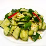 たたきキュウリ（串門‐創作中国料理）