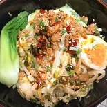 冷やし汁なし担々刀削麺（中華料理 煌 青砥店）