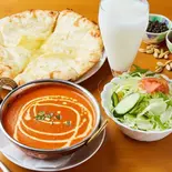 チーズナンセット Cheese Naan Set（NAMASTE CAFE豪徳寺店）
