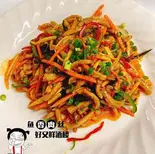 豚肉の四川風炒め(好又鮮酒楼)