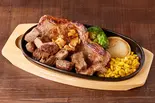 【単品】サーロイン＆カットステーキの相盛りステーキ(グラム選択式) [À la carte] Sirloin ＆ Cut Beef Steak（肉テロ！肉たらしくてぎゅう 川崎店）