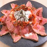 【MENU限定】韓国風熟成ローストビーフ丼（熟成ローストビーフ専門 禅 すすきの店）