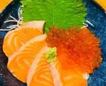 サーモンイクラ丼（大衆魚酒場 魚の舞）
