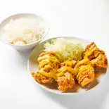 ハニーマスタードチキン定食（唐揚げ達侍）