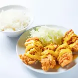 ハニーマスタードチキン定食（うまかもん）
