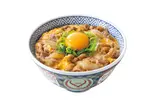 月見牛とじ丼(吉野家 尼崎尾浜店)