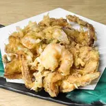 魚介の大判かき揚げ(1玉)（手打ちそば 志喜千庵）