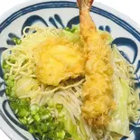 あごだしらーめん(えび天、鶏天入り)（和風な らーめん うまし）