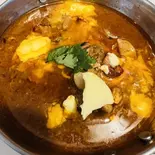 チキン野菜カレー Chicken vegetable curry（NAMASTE ASIAN KITCHEN AND HALAL SHOP）