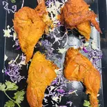 タンドリーロースト(骨付き丸鶏)4P Tandoori rost full chicken 4ps（NAMASTE ASIAN KITCHEN AND HALAL SHOP）