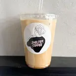 キャラメルラテ ice（SHELTER COFFEE）