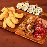 カジョクセット「家族セット」大根ピクルス・お餅・ポテト付き（ペダルチキン）