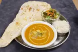 チキンカレーセット chicken curry set（本場インドカレー ナマステハカタ）