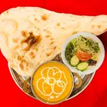 チキンカレーセット（アジアン料理エバーグリーン）