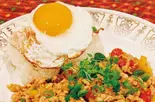 ガパオライス Gapao Rice (Basil Chicken with Rice)(インド・ネパール料理 さくら)