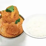 チキンカレー+ナン又はライス（M4DINING）