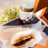あんバター練乳バンミーセット(コーヒー付)（525 Banh my サンドイッチ＆coffee専門店）