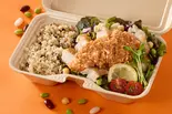 旨辛ねぎ塩麹チキンの十八穀米のセット Spicy Green Onion Salt Koji Chicken ＆ Mixed Grain Rice Set（【ヘルシー＆高タンパク弁当】鶏あえずタンパク 幡ヶ谷店）