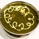 ほうれん草マトンカレー horenso mutton curry（ナマステキッチン）