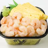 エビ玉丼(海鮮茶漬け&海鮮丼940円~ 尼の丼丸 西長洲店)