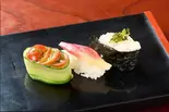 ベジにぎり三種（立喰い寿司＆BAR鮨處八千代 四ツ谷店）