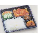エビチリ弁当（中華料理美山飯店）