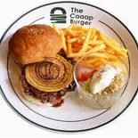 てりやきオニオンバーガー（The Caaap Burger）