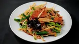 ニラレバ炒め 韭菜猪肝（本格四川料理 聚友楼）