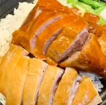 双拼饭 ご飯二種肉盛り単品（ヤミーダック麻辣湯 溝の口店）
