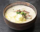 【白湯】チーズ入り極太春雨 soy milk soup super-thick Bean curd vermicelli #2(極太麻婆春雨 札幌店)