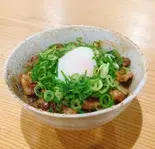 ハラミねぎ温玉スタミナ焼肉丼【温玉】（【宅配どんぶり】丼市場 清水店）