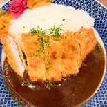 【当店人気No.3】PORK CUTLET CURRY ポークカツ・カレー（欧風カレーとespressoのお店 TRAD）
