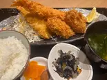 ミックスフライ弁当(カキフライ)（めし道楽 練馬南口店）