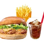 【セット】ハニーマスタードチキンバーガーHoney Mustard Chicken Burger Se（ゼッテリア ZETTERIA 福岡新天町店）