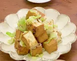 厚揚げニンニク香り炒め / Fried Tofu Garlic Stir-Fry（大林山 川崎店）