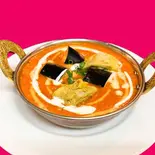 チキンなすびカレー( chicken nasubi curry)（インドネパールレストランCHANDRAMA）