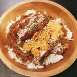 【スタンダード】ゴロゴロお肉のタコライス(並) Chunky Meat  Taco Rice（ゴロゴロお肉の牛タコライスと参鶏湯(サムゲタン) 志村坂上店(カラオケCLUB DAM 志村坂上店)）
