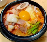 海鮮スンドゥブ(ライス付き) 해물순두부 Seafood sundubujjigae-with rice(チャンガ)