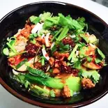 汁なし刀削麺(東城香)