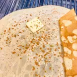 シナモンバターシュガー（クレープ喫茶レピドプテラ）