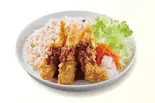 単品ハニーガーリックチキンライス（bb.qオリーブチキンカフェ JR天満駅前店）
