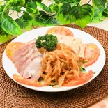 三種前菜の盛り合わせ（さっぱり中華房 清香楼本館）