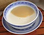 バナナ杏仁プリン Banana Almond Pudding（中国ラーメン揚州商人 第二産業南中野店）
