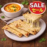 チーズナン＆カレーセット/Cheese Nan ＆ Curry set（Malika Omiya）