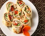 ケバブロール Kabab Roll（【本場インド風のカレー】アジア屋台 チャオパリバール 赤坂）