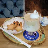 アイスほうじ茶ラテ(+Plus I Cafe)