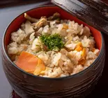 かやくごはん（京うどんの店 夢吟坊 三宿本店）