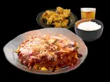 ミックスお好み焼セット2400円2300円でお得（お好み焼・焼きそば えん 天王寺店）